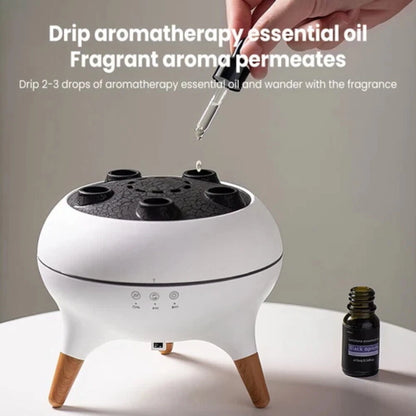 3D Dynamic Ultrasonic Spray Jellyfish Humidifier 250ml Essential Oil Diffuser AU - 50% OFF SALE